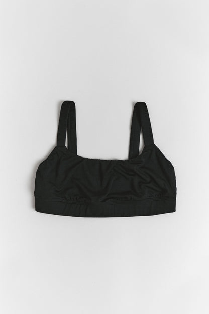 Eco-friendly Tencel™ bralette, front view