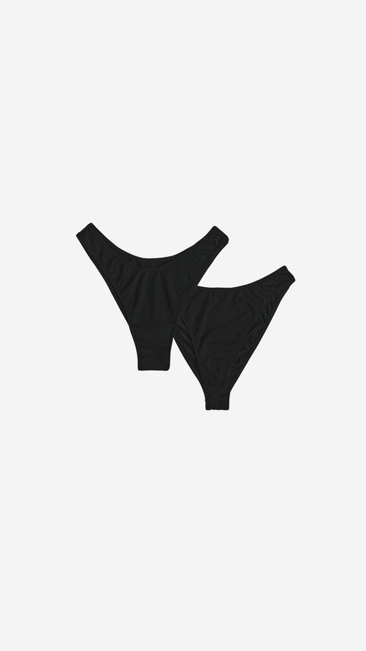 The essential underwear bundle with two pair of our sustainable undies in tencel lyocell 