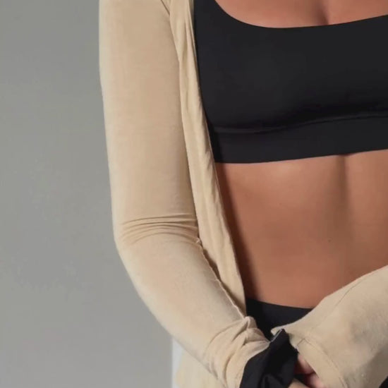 Baume Essentials multiwear Shorts and Bralette set for your pilates practise